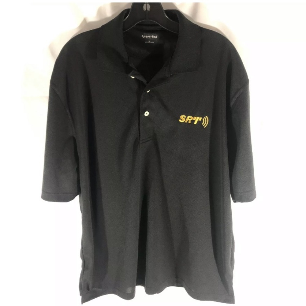 Sport tek polo men’s large black